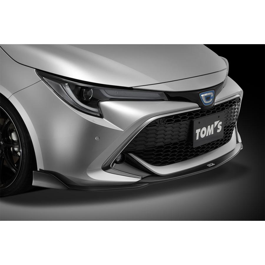 TOM'S（トムス） フロントディフューザー フラットブラック カローラ