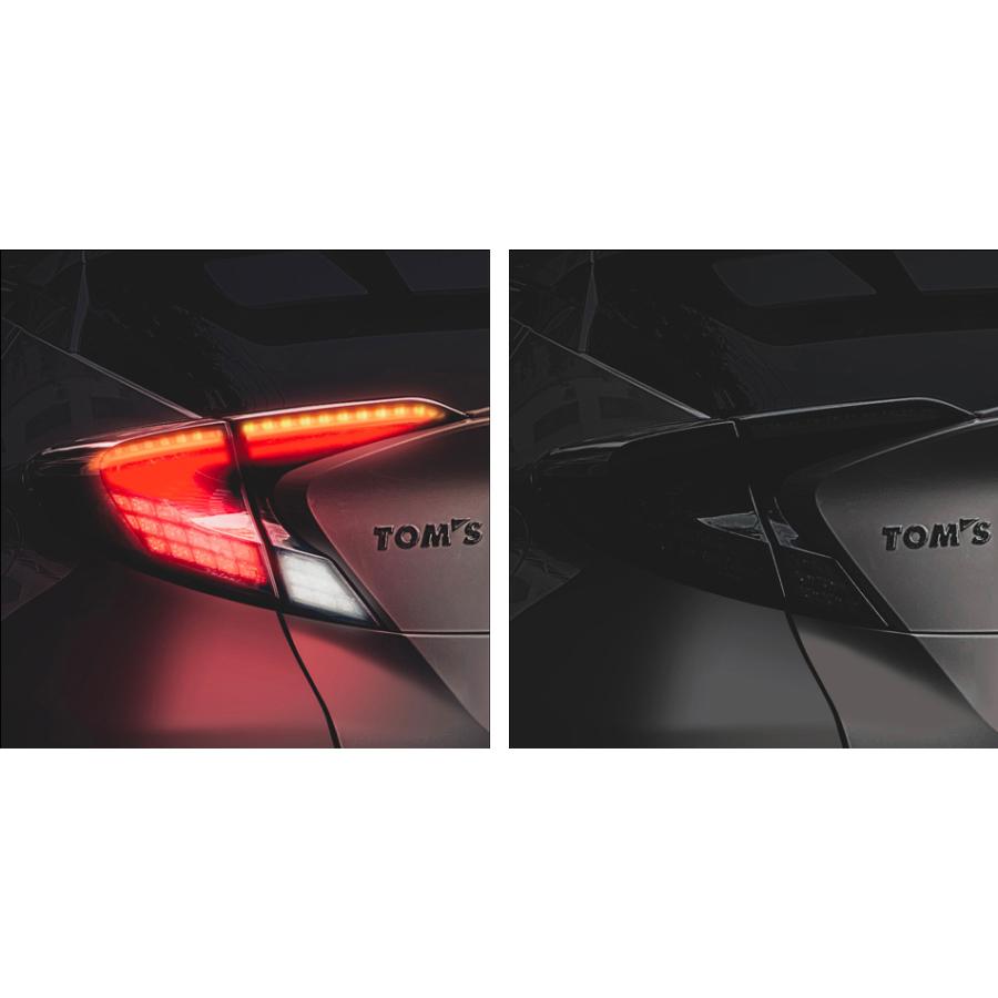トムス LEDテールランプ・シーケンシャル ライトスモーク＆レッドバー