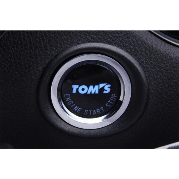 TOM'S トムス プッシュスタートボタン 002 プリウスα ZVW40W ZVW41W
