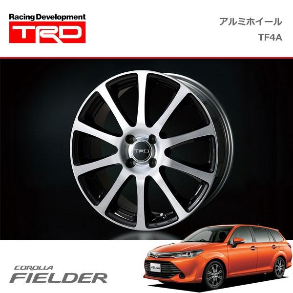 カローラフィールダー 16インチ ホイールタイヤ１セット TRD アルミホイール TF4A 16インチ 4本セット 1台分 カローラ
