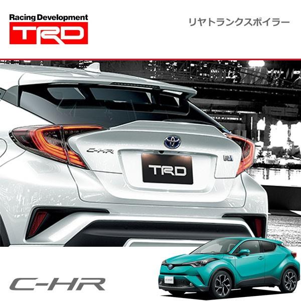 C-HR TRDリアトランクスポイラー素地(未塗装） TRD リヤトランクスポイラー 素地(未塗装) C-HR NGX50 ZYX10 16/12〜19