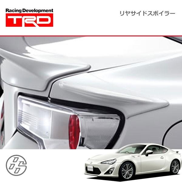 TRD リヤサイドスポイラー 素地(未塗装) ハチロク ZN6 12/04〜16/06