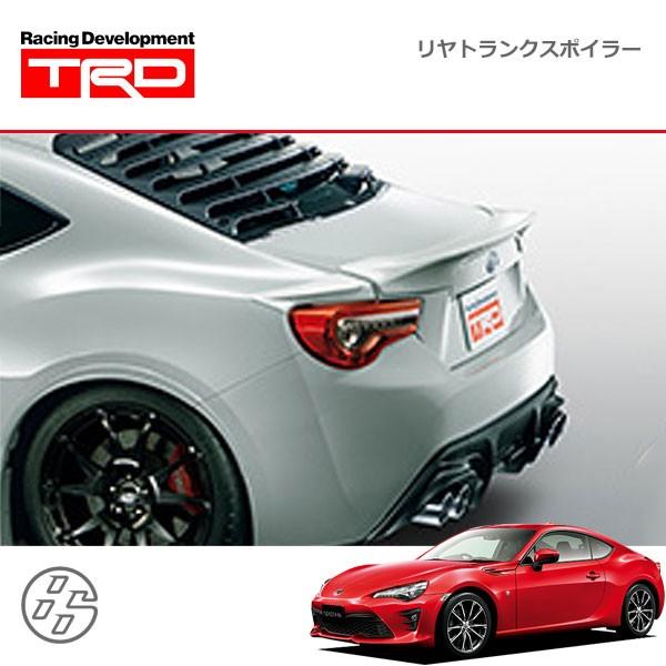 TRDトランクスポイラー TRD リヤトランクスポイラー 素地(未塗装) ハチロク ZN6 16/07〜 除く
