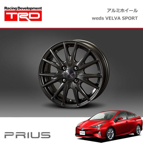 TRD アルミホイール weds VELVA SPORT 15インチ 1本 プリウス  ZVW50 ZVW51 ZVW55 15/12〜18/11｜auto-craft