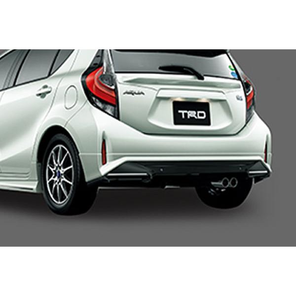 TRD リヤバンパースポイラー アクア NHP10 H29.6〜R3.7 クロスオーバー