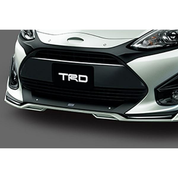 TRD フロントバンパーガーニッシュ 未塗装 アクア NHP10 H29.6〜R3.7