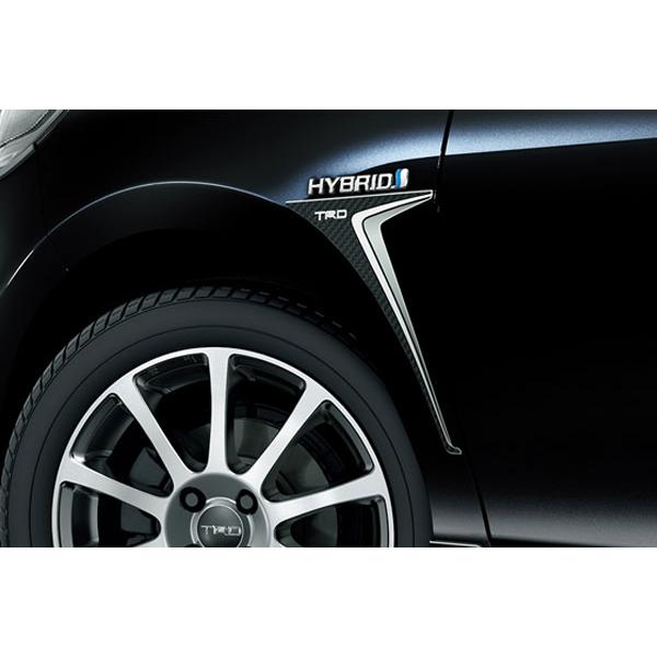 TRD フロントフェンダーガーニッシュ アクア NHP10 H29.6〜R3.7 クロス