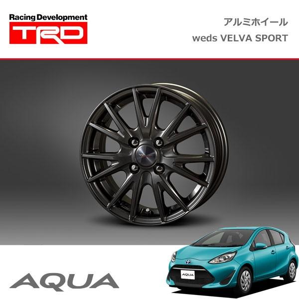 在庫限り Trd アルミホイール Weds Velva Sport 15インチ 1本 アクア Nhp10 17 06 除くキー付ホイール ナット 純正用品 付車 数量限定 Www Ladislexia Net
