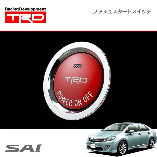 TRD プッシュスタートスイッチ ハイブリッド車用 インジケーター有 サイ AZK10 09/12〜