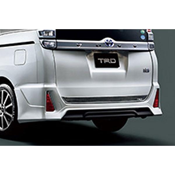 TRD リヤバンパースポイラー 未塗装 ヴォクシー ZRR80W ZRR85W ZWR80W