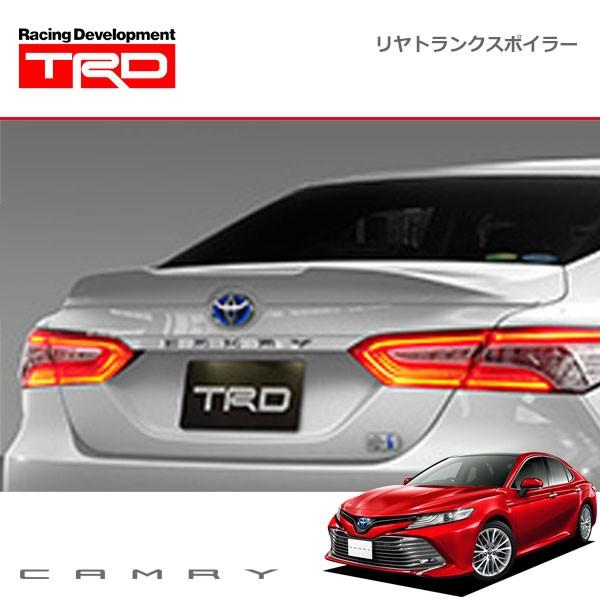 AXVH 70 カムリ trd リアエアロ 運転席側 TRD リヤトランクスポイラー 素地 カムリ AXVH70 AXVH75 17/07〜21/01