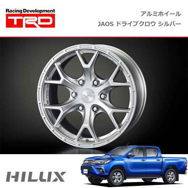 TRD アルミホイール JAOS トライブクロウ（シルバー） 17インチ 4本