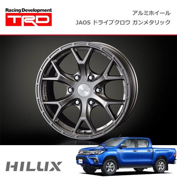 TRD アルミホイール JAOS トライブクロウ（ガンメタリック） 17インチ