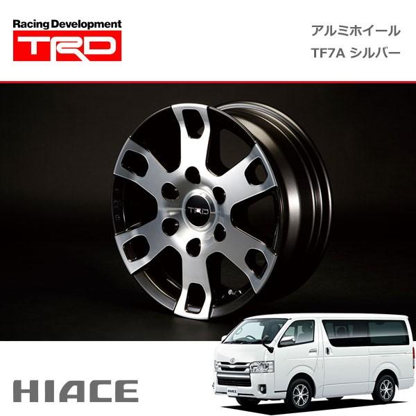 TRD アルミホイール TF7A 15インチ 1本 ハイエースバン KDH20# KDH211 