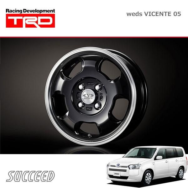 TRD アルミホイール weds VICENTE 05 14インチ 4本セット 1台分