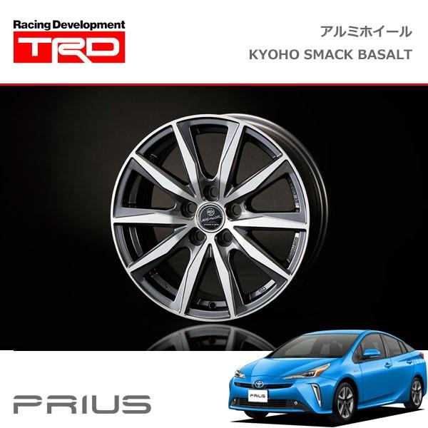 TRD アルミホイール KYOHO SMACK BASALT 15インチ 1本 プリウス ZVW51 ZVW55 18/12〜｜auto-craft