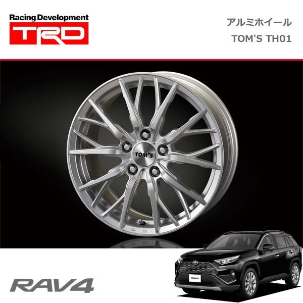 TRD アルミホイール TOM'S TH01 17インチ 4本セット 1台分 RAV4 MXAA52