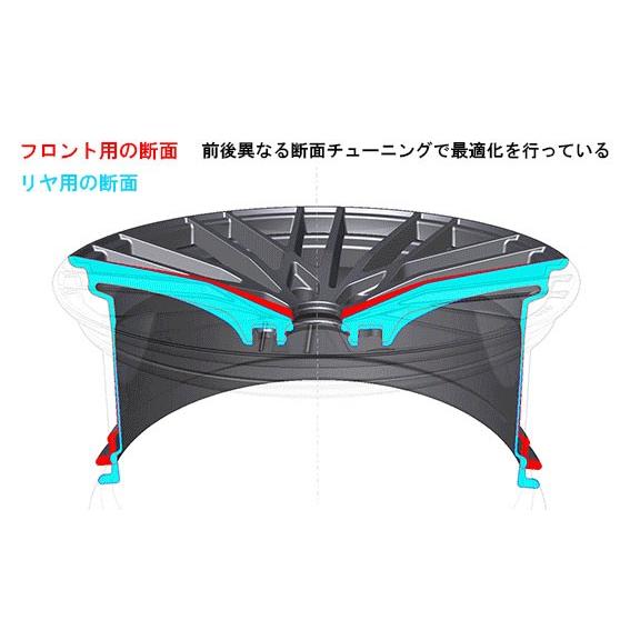 TRD TRD GRアルミホイール 鍛造 19インチ リヤ用 1本 スープラ DB02