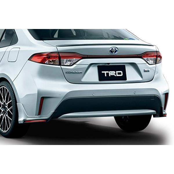 TRD リヤサイドスポイラー 未塗装 カローラ NRE210 ZRE212 ZWE211