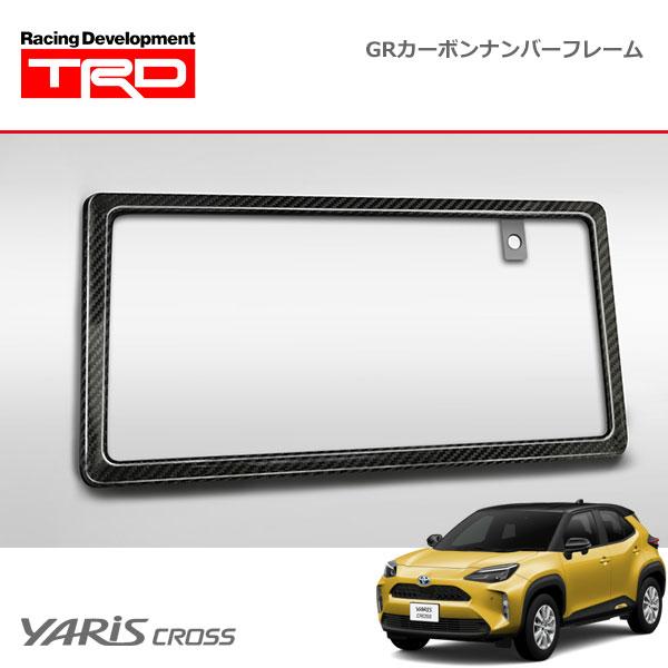 TRD TRD GRカーボンナンバーフレーム リヤ用 ヤリスクロス MXPB10