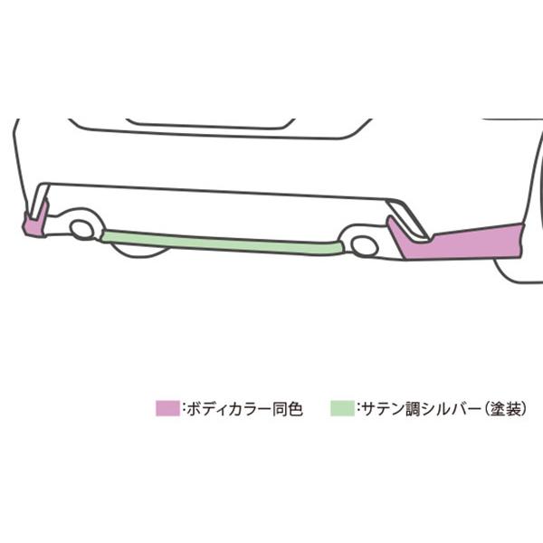 TRD リヤバンパースポイラー 未塗装 クラウン AZSH20 AZSH21 GWS224 R2