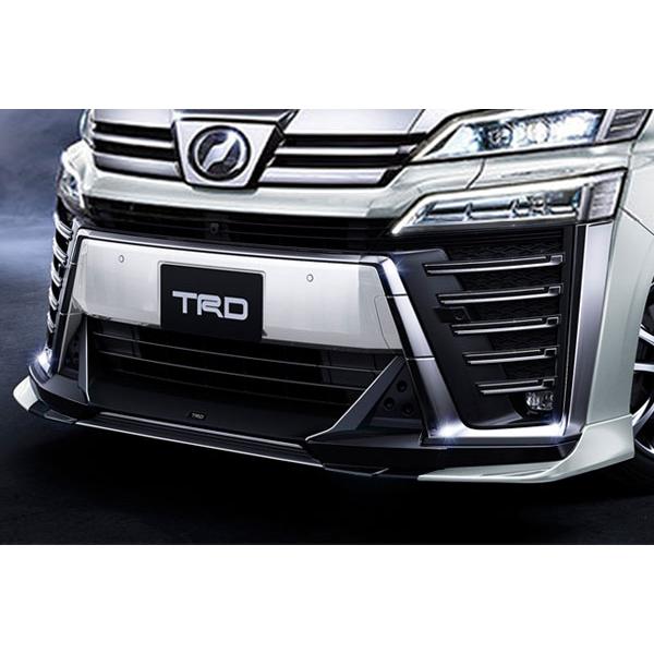 TRD フロントスポイラー LED無 未塗装 ヴェルファイア 30系 H30.10〜R1