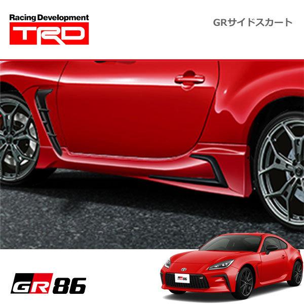 TRD TRD GRサイドスカート スパークレッド GR86 ハチロク ZN8 21/10