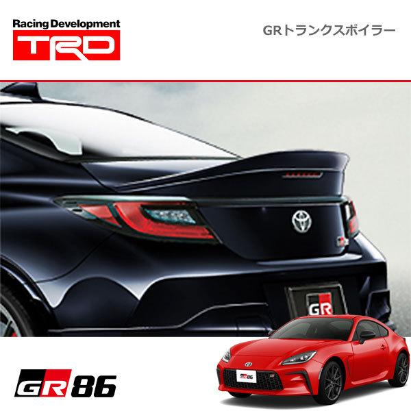 TRD GRトランクスポイラー クリスタルブラックシリカ GR86 ハチロク ZN8 21/10〜｜auto-craft