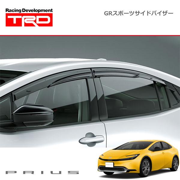 60プリウス GRスポーツサイドバイザー 前側左右のみ TRD TRD GRスポーツサイドバイザー プリウス MXWH60 MXWH65 ZVW60