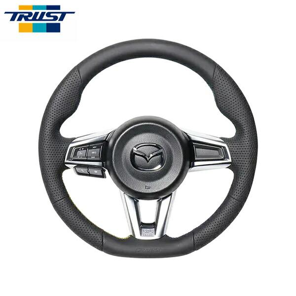 TRUST（トラスト） GReddy レザーステアリング 3色ステッチ