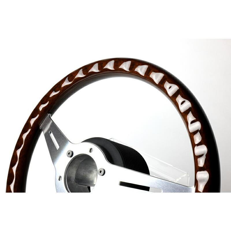 TRUST（トラスト） GReddy スポーツステアリング ウッドタイプ ダーク