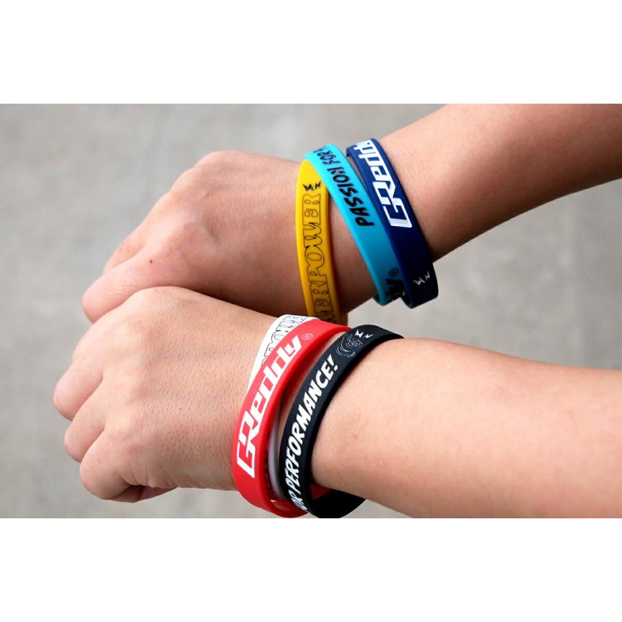 TRUST トラスト GReddy シリコンリストバンド パッション ブルー