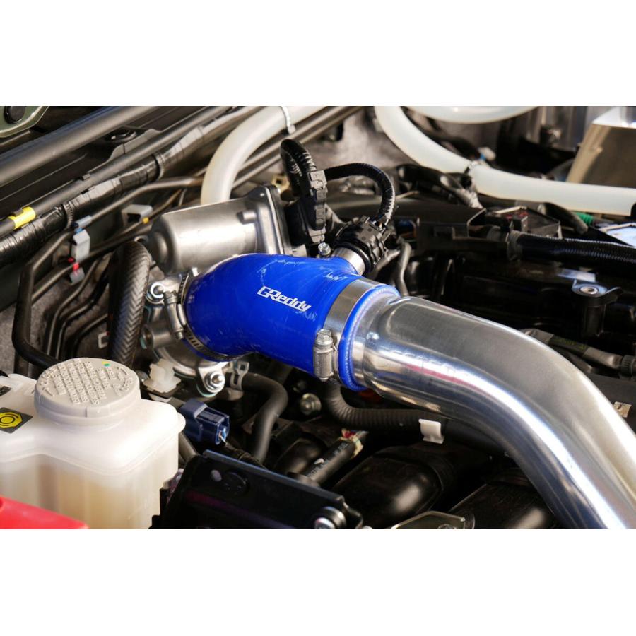 TRUST トラスト GReddy インテークホース シリコン ブルー ジムニー