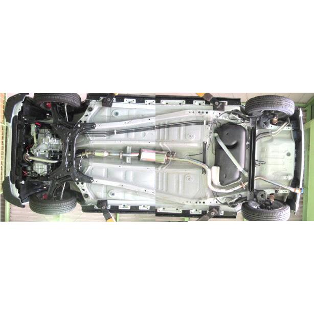 TRUST GReddy パワーエクストリームR with キャタライザー マフラー アルトワークス HA36S 2015/12〜 R06A FF MT/AT共通 離島は要確認の画像