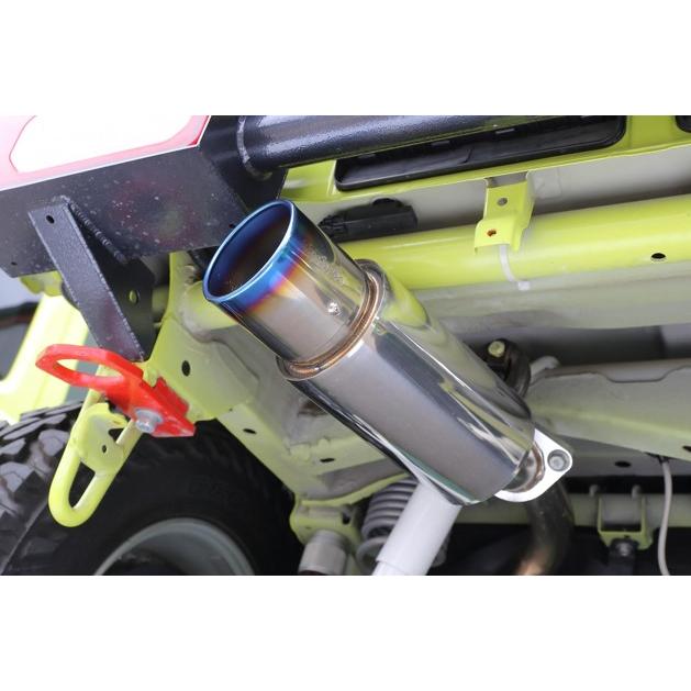 ジムニー jb23w K6A マフラー トライフォース トライフォースカンパニー JB-リミット 060212 スズキ ジムニー/JB23全