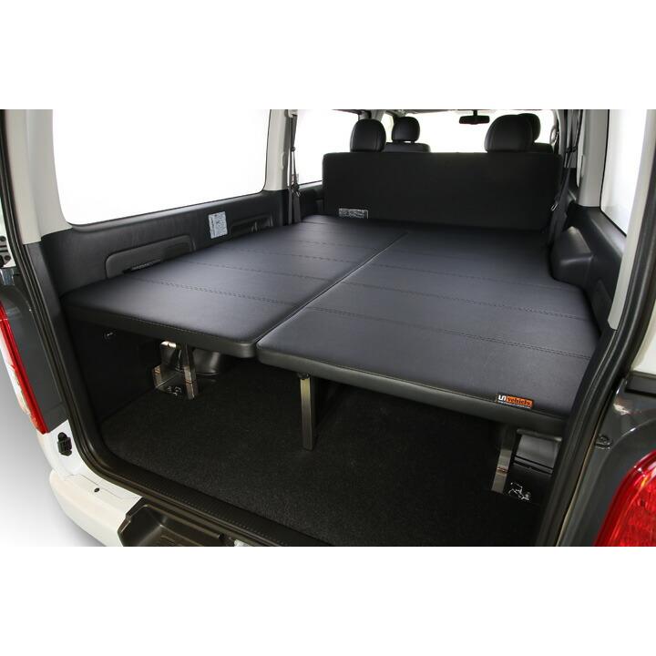 UIvehicle マルチウェイフォルドベッドキット (レザー) ハイエース 200 