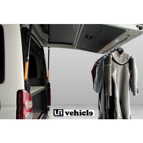 UIvehicle リアゲート用ダンパーストッパー (2本セット) ハイエース