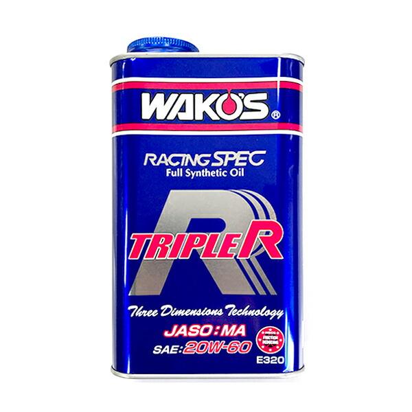 ワコーズ　トリプルアール　20w-60 3缶(3ℓ) WAKO'S ワコーズ トリプルアール60 粘度(20W-60) TR-60 E320 [1L