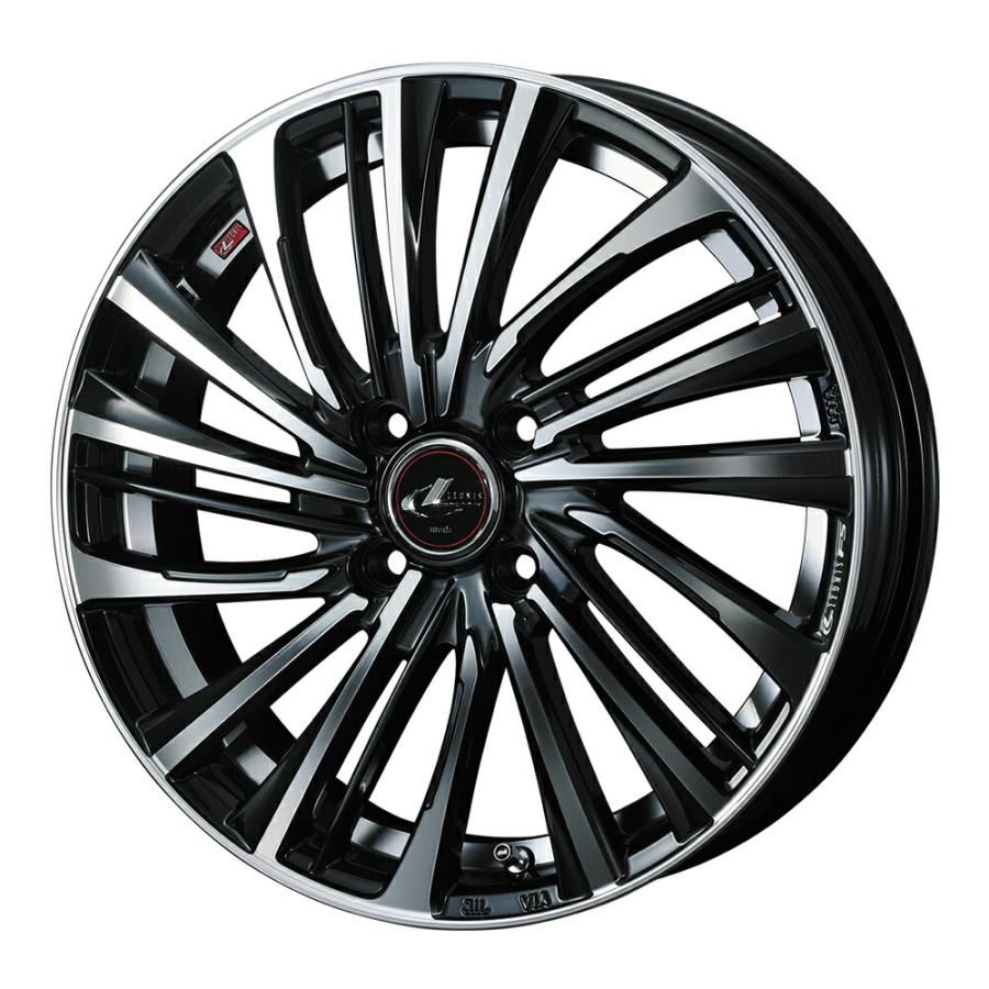 WEDS LEONIS FS アルミホイール4本セット 16X5.0J 4H PCD100 +45