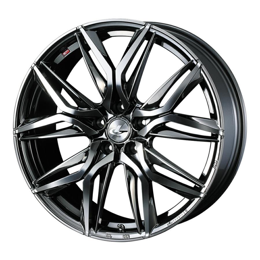 【新品未使用】Weds LEONIS LM 19インチ ホイール 4本セット WEDS LEONIS LM アルミホイール4本セット 19X8.0J 5H PCD114.3 +43