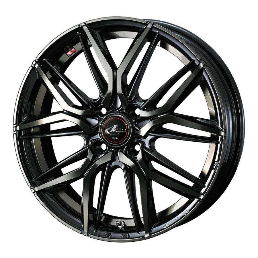 WEDS LEONIS LM アルミホイール4本セット 14X4.5J 4H PCD100 +45