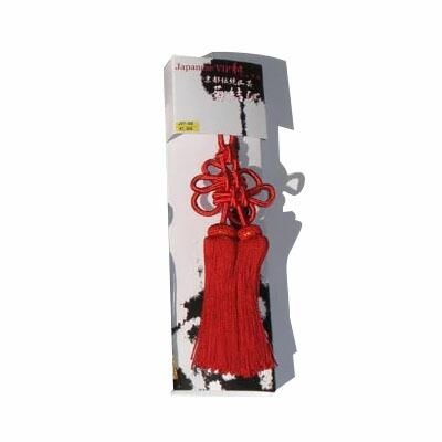 即納】MUSASHI タッセル 京都伝統工芸 菊結び JapaneseVIP 赤（Lサイズ