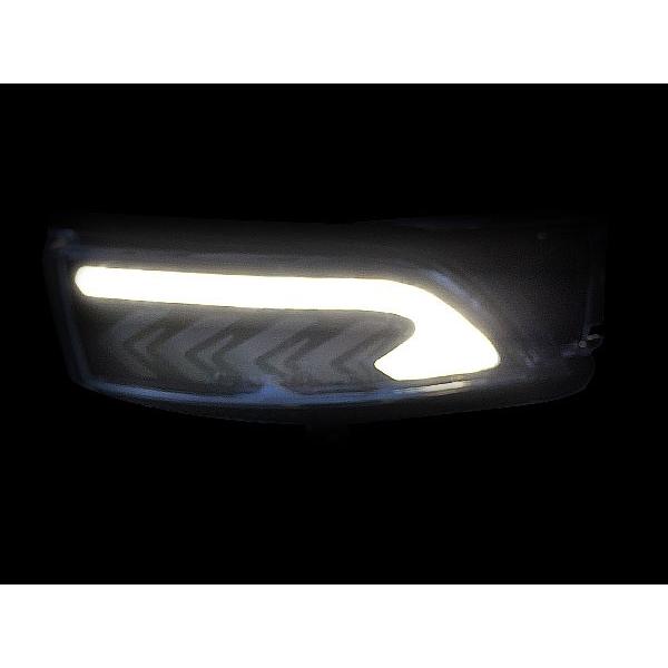 スバル車 流れるウィンカー LEDドアミラーウィンカー 左右セット 