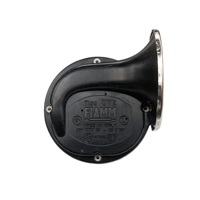 即納】FIAMM フィアム Tipo CTE 強力電磁ホーン クロームメッキ 12V
