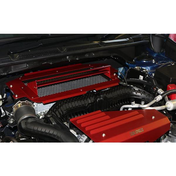 ZERO/SPORTS ゼロスポーツ エアインテークホース レッド レヴォーグ