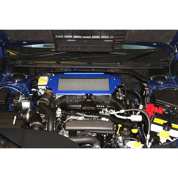 ZERO SPORTS（ゼロスポーツ） インタークーラーガード ブルー レガシィ