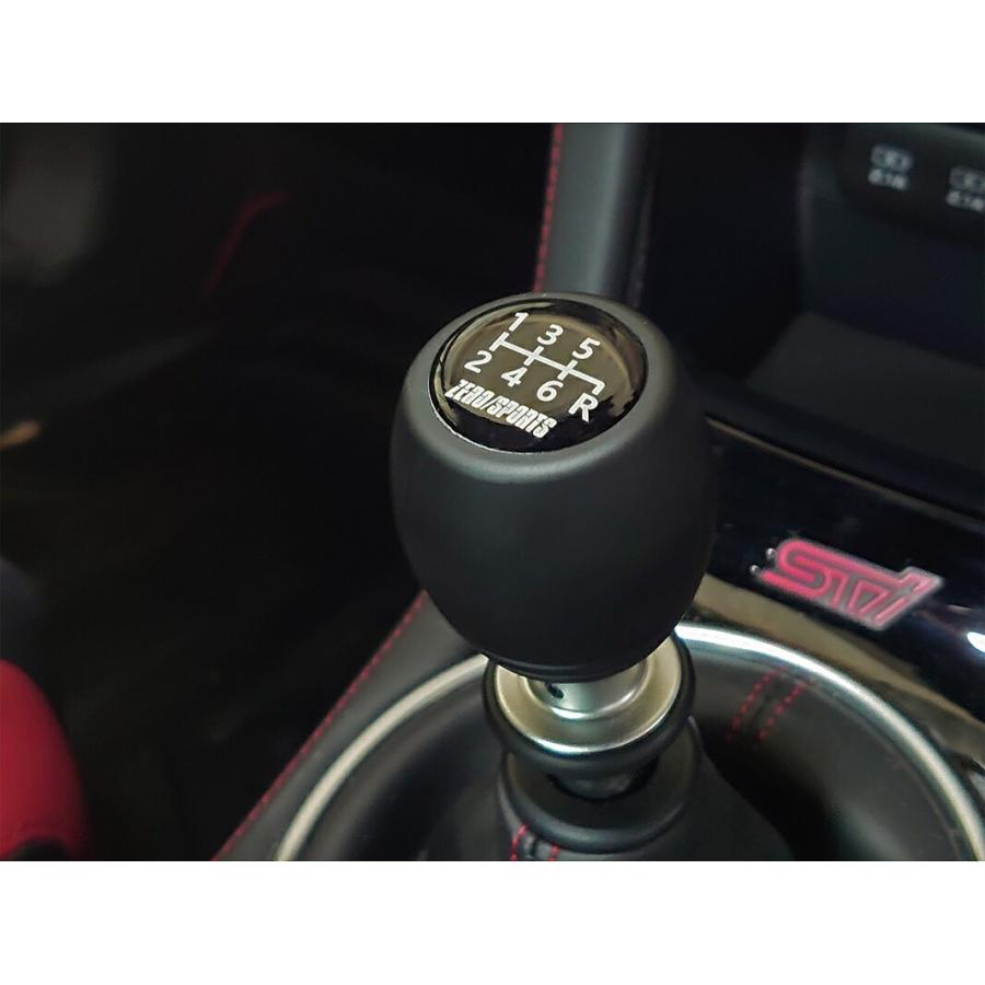 ZERO SPORTS（ゼロスポーツ） シフトノブII ブラック インプレッサ GDB