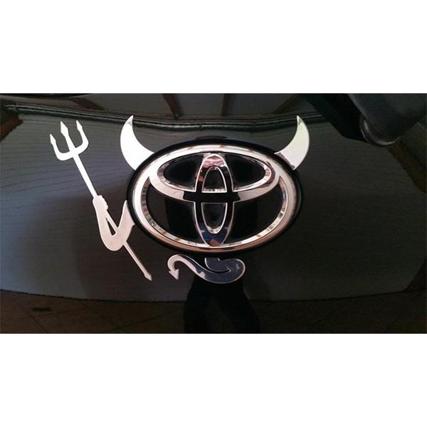 3Dデビルステッカー 小悪魔ステッカー カスタム エンブレムデコ |  | 06