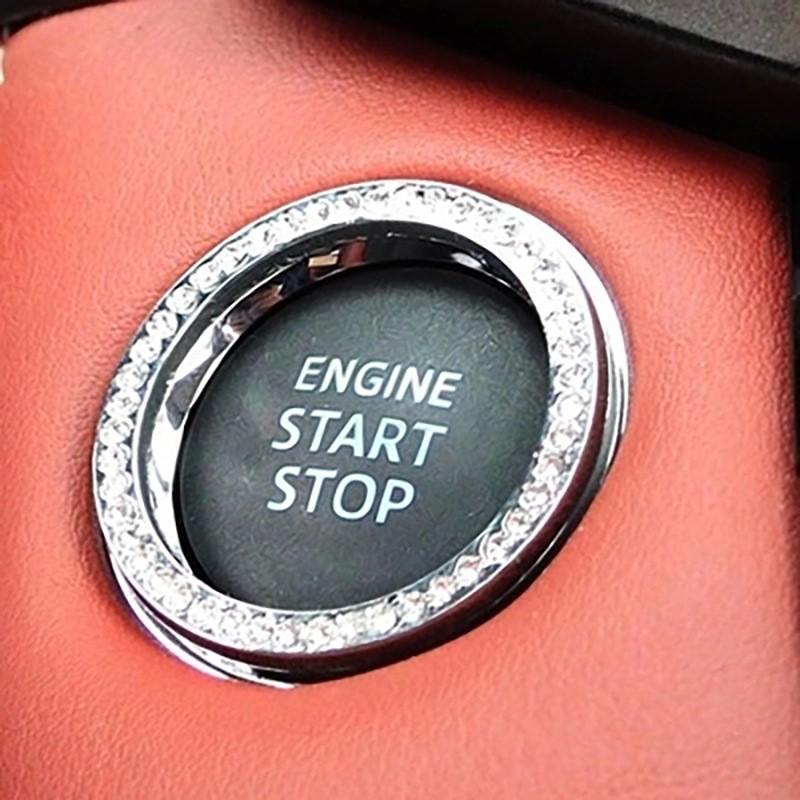 エンジンスタートボタン デコレーションリング ラインストーン |  | 06