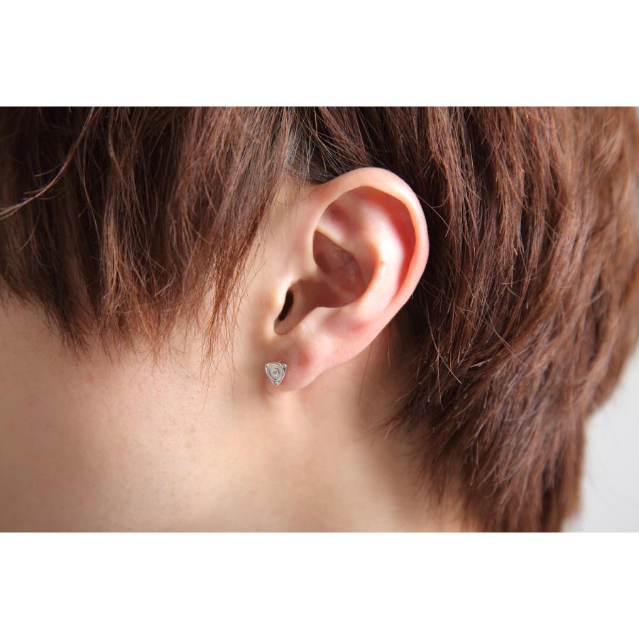 ロータリーエンジン ローター ピアス ペア販売 シルバー/キュービック